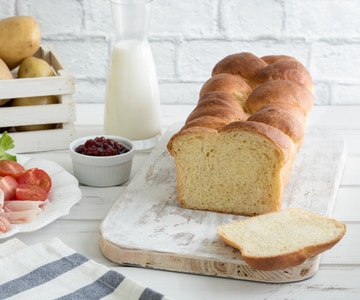 Weiches Kartoffel-Briochebrot