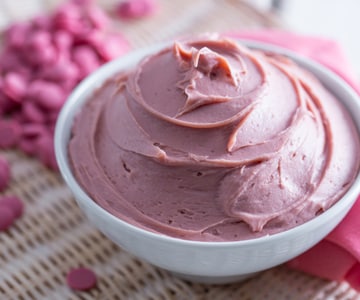 Ruby-Schokoladen-Ganache