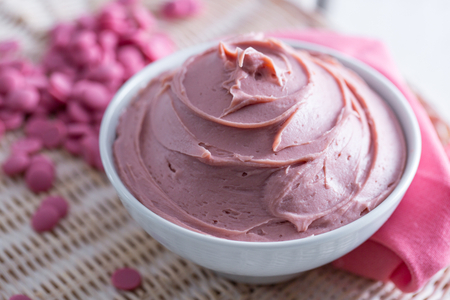 Ruby-Schokoladen-Ganache