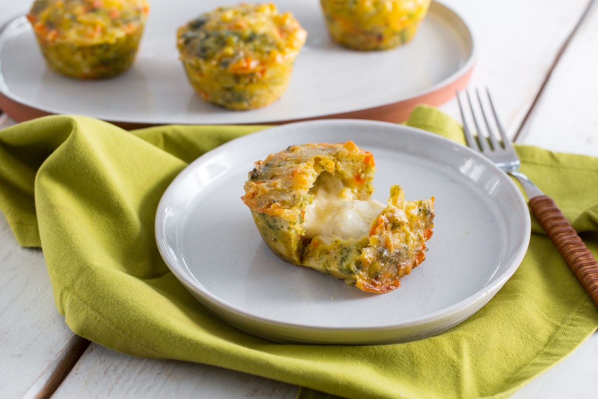 Gemüseauflauf mit Käse überbacken