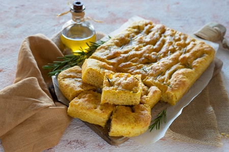 Kürbisfocaccia