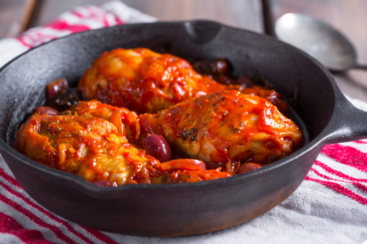 Mediterrane Hähnchenschenkel