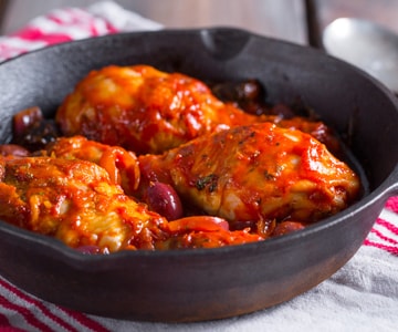 Mediterrane Hähnchenschenkel
