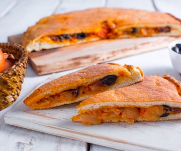 Zwiebel-Calzone