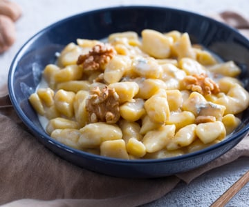 Gnocchetti mit Gorgonzola und Walnüssen