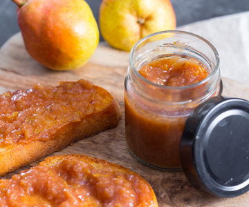 Birnen- und Zimtaufstrich