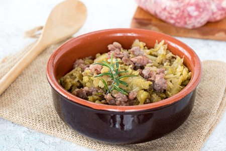 Geschmorte Wirsingkohl