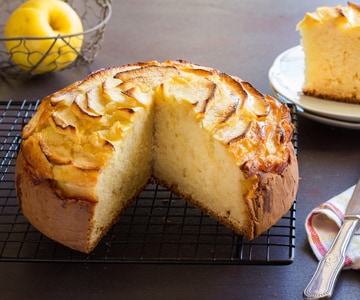 Ricotta-Apfelkuchen