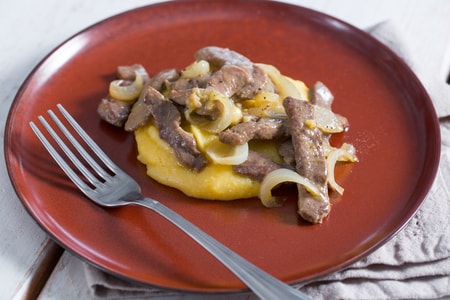 Leber auf venezianische Art