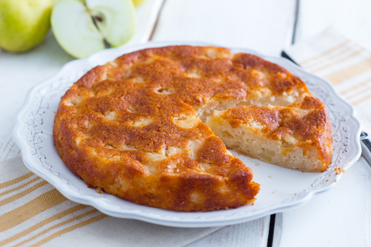 Apfelkuchen ohne Eier