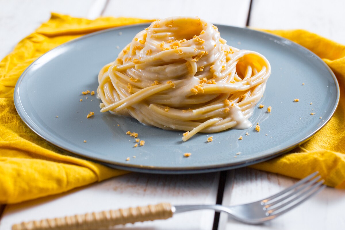 Spaghetti mit Bottarga