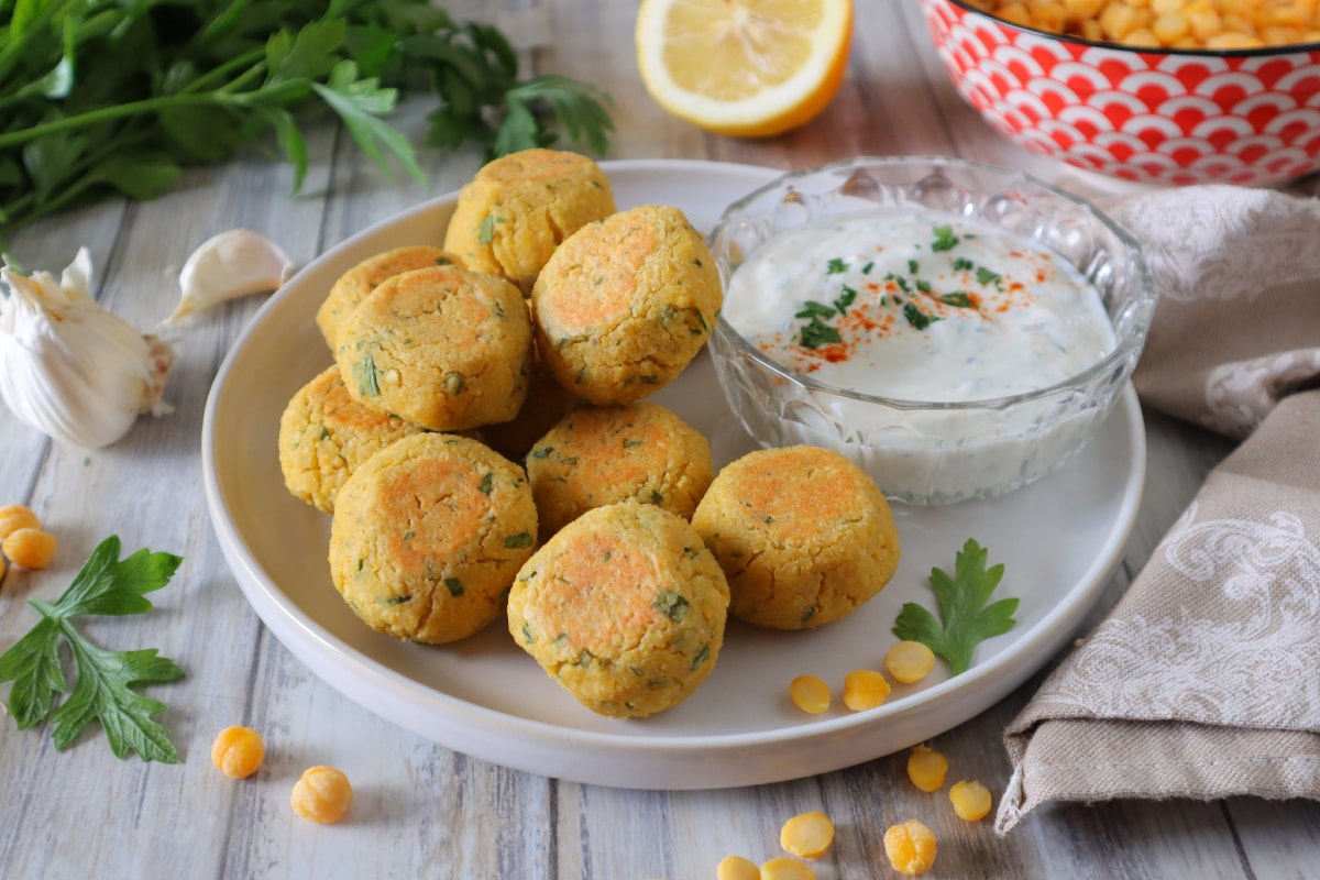 Falafel aus dem Ofen