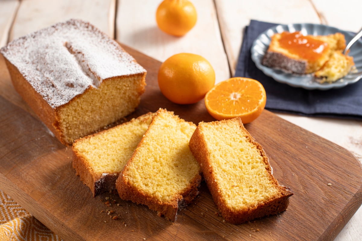 Plumcake mit Mandarinen