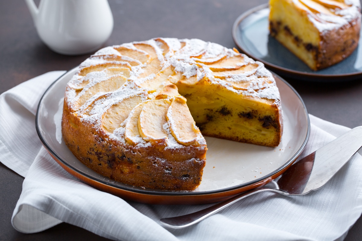 Apfel-Schokoladenkuchen