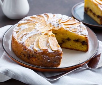 Apfel-Schokoladenkuchen