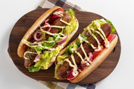 Veggie-Hotdog