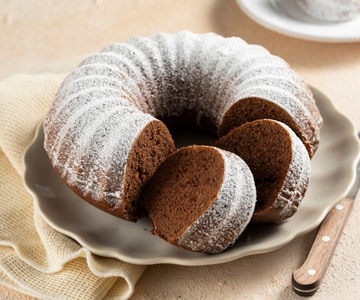 Einfacher Kakaoringkuchen