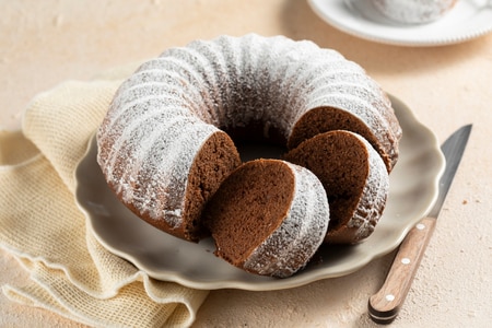 Einfacher Kakaoringkuchen