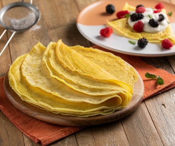 Eierfreie Crêpes