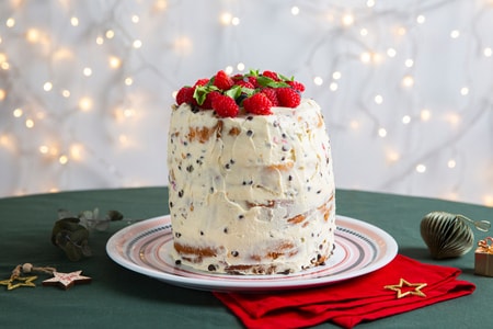 Naked Cake mit Panettone