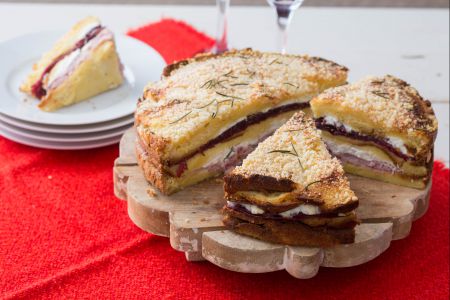 Gastronomische Panettone-Torte