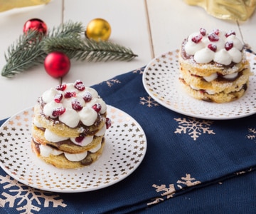 Törtchen aus Panettone und Nutella®