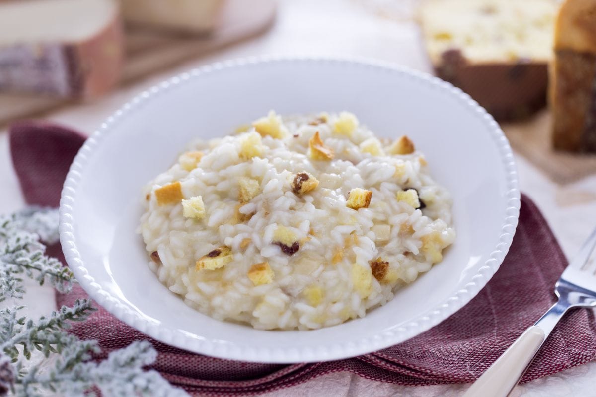 Risotto mit Panettone