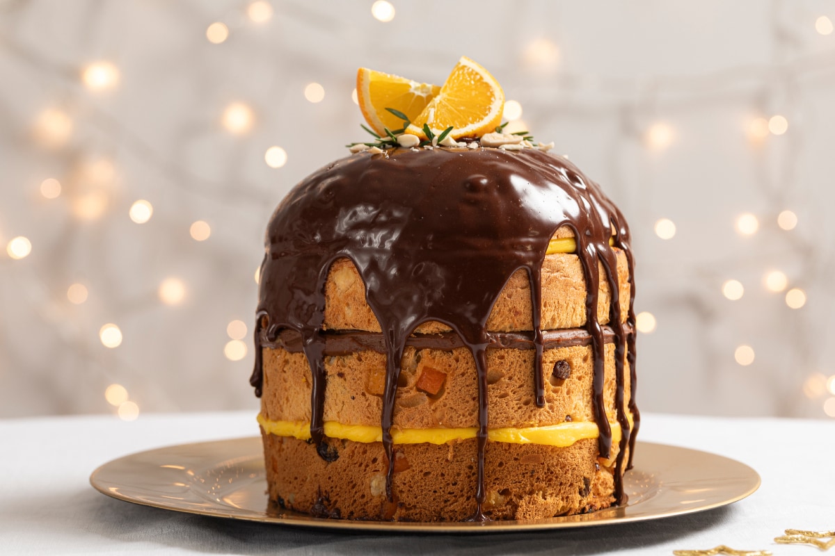 Gefüllter Panettone