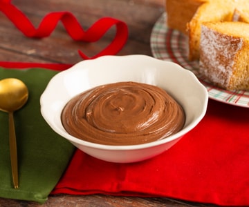 Schokoladencreme für Pandoro