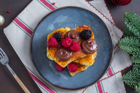 French Toast aus Pandoro mit Nutella®