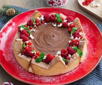 Pandoro-Kranz mit Nutella®