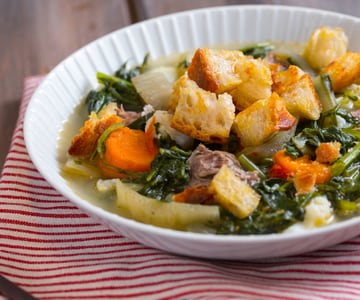 Grüne Suppe