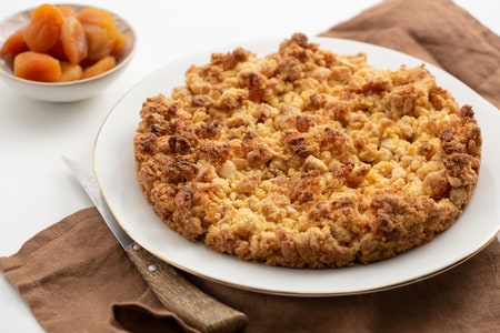 Aprikosen-Sbrisolona