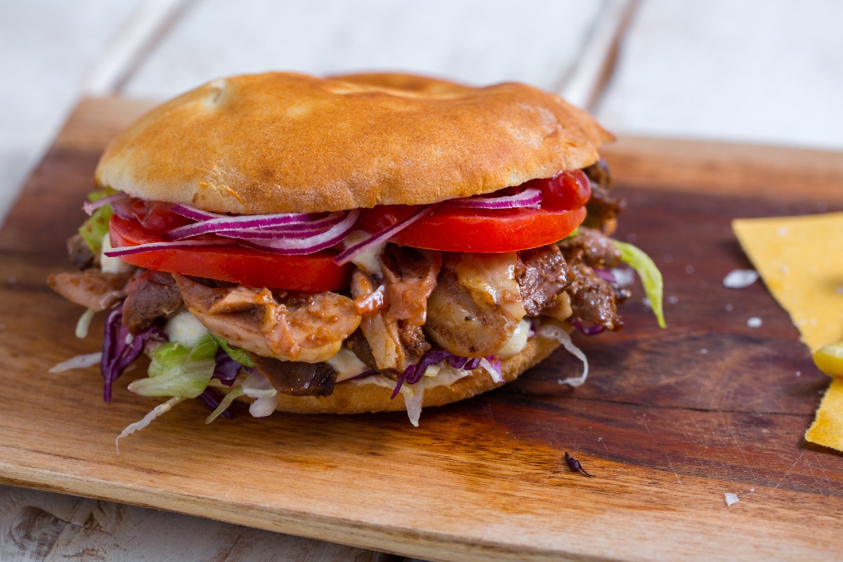 Hausgemachter Kebab