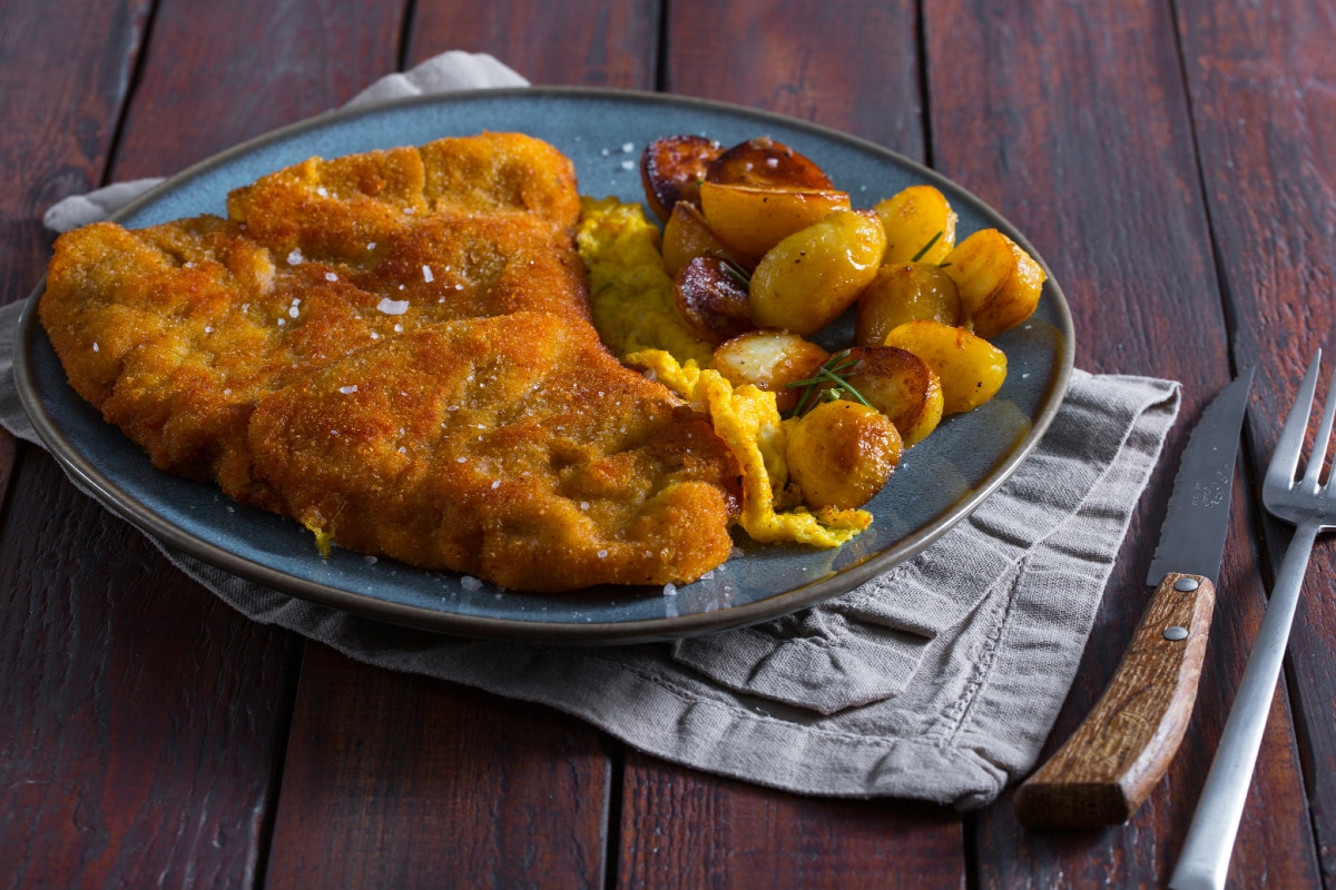 Panierte Steak