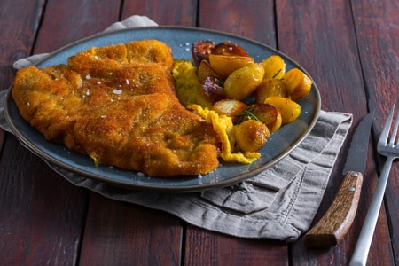 Panierte Steak