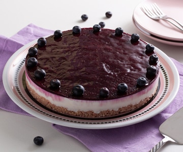 Ricotta-Blaubeerkuchen