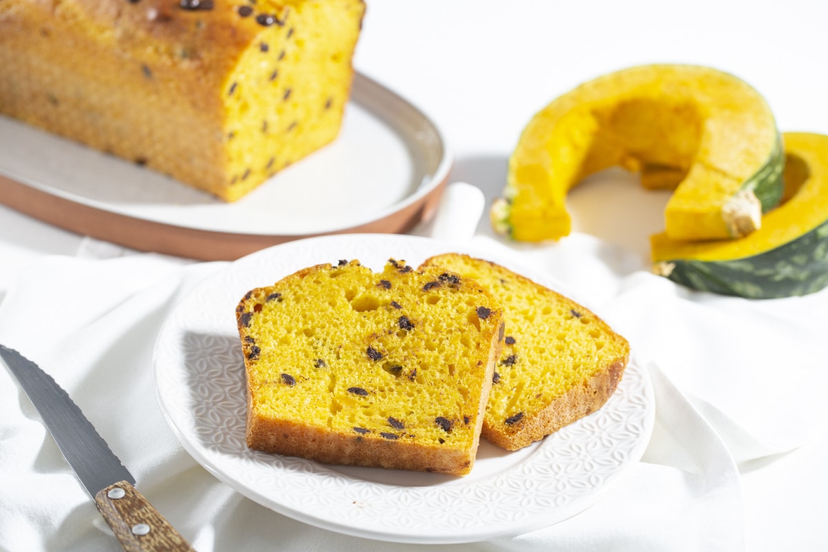 Kürbis-Schokoladen-Pfundkuchen