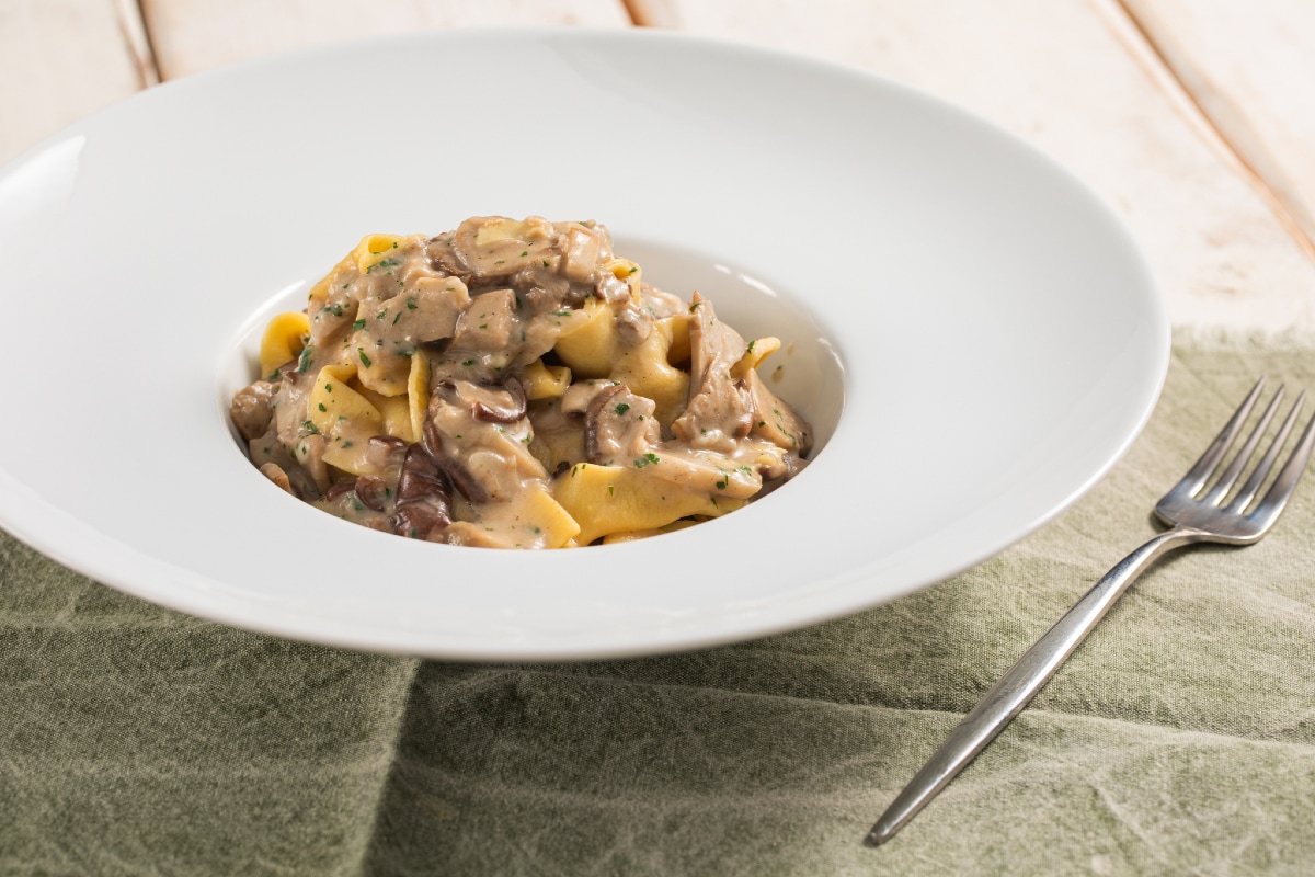 Pappardelle mit Steinpilzen