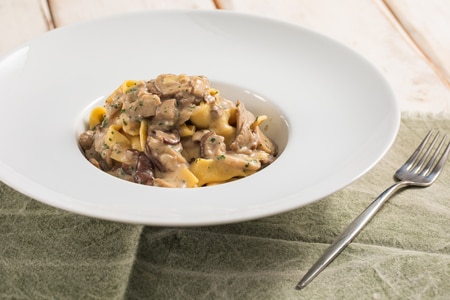 Pappardelle mit Steinpilzen