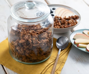 Zuckerfreie Granola