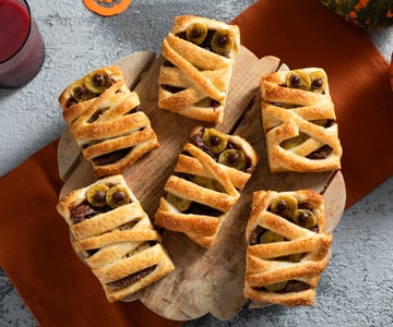 Mumien aus Nutella und Bananen