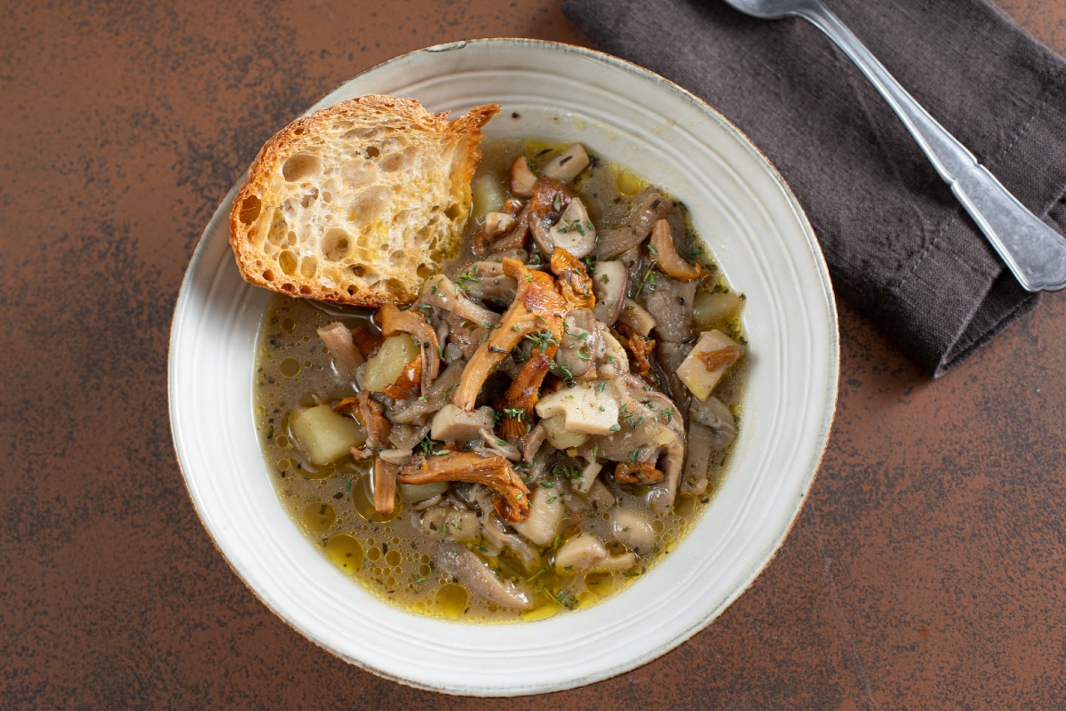 Pilzsuppe