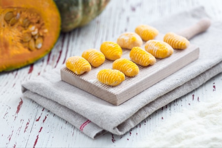 Kürbisgnocchi