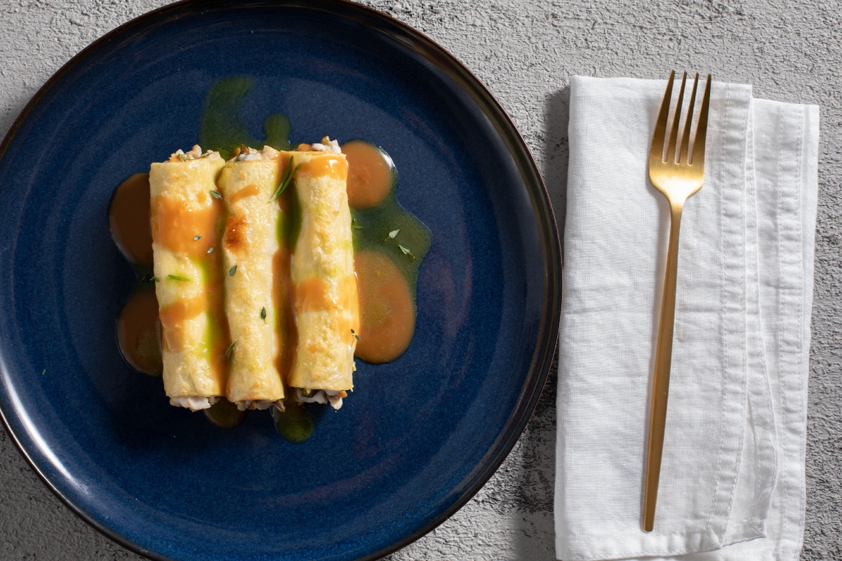 Hähnchen-Cannelloni