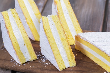 Sandwichkuchen mit Mascarponecreme