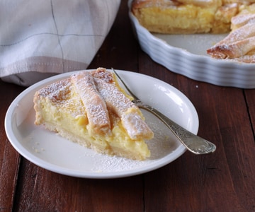 Torte mit Vanillecreme