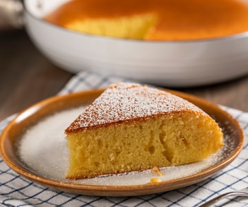 Kuchen in der Pfanne