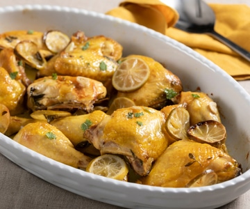 Hähnchen mit Limette und Minze