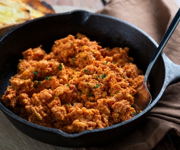 Rührei mit Tomaten